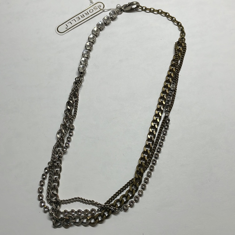 Sorrelli Mixed Metal Necklace - Picture 2 of 3